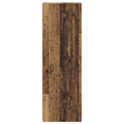 vidaXL Highboard Old Wood 45 x 41 x 124 cm Engineered Wood