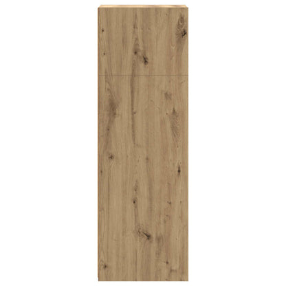vidaXL Highboard Artisan Oak 45 x 41 x 124 cm Engineered Wood