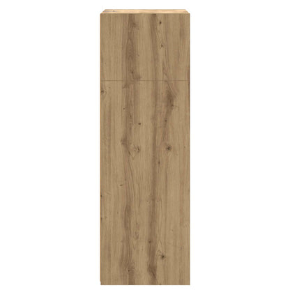 vidaXL Highboard Artisan Oak 70 x 41 x 124 cm Engineered Wood