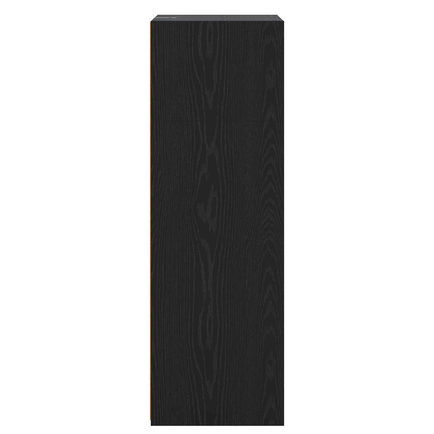 vidaXL Highboard Black Oak 70 x 41 x 124 cm Engineered Wood