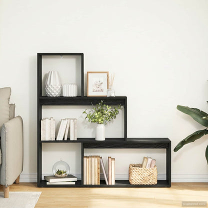 vidaXL Room Divider Bookcase 123 x 29 x 123 cm Engineered Wood