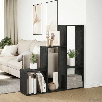 vidaXL Room Divider Bookcase 123 x 29 x 123 cm Engineered Wood