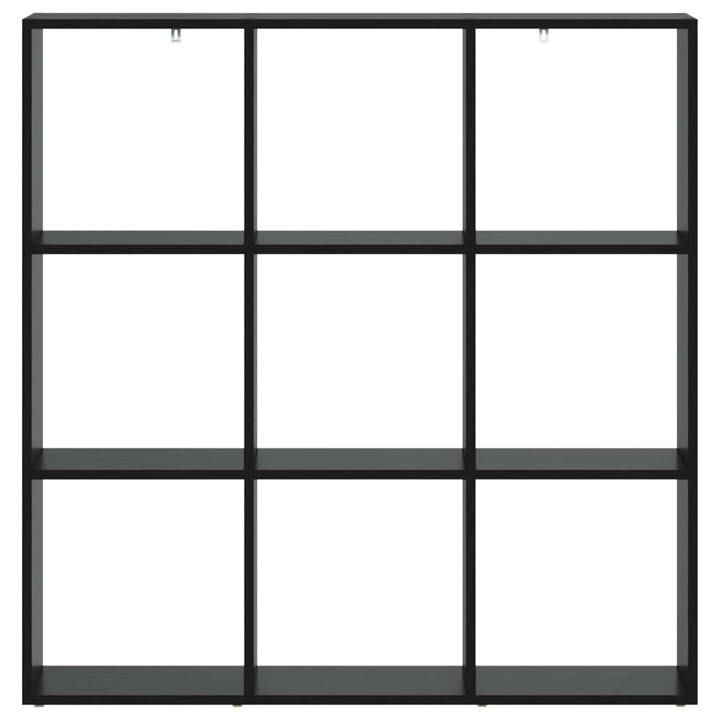 vidaXL Book Cabinet 102 x 29 x 103.5 cm Engineered Wood Black Oak