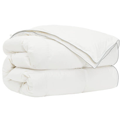 vidaXL 90% Goose Down Duvet Set FULDA 2 pcs 135 x 200 cm All Seasons