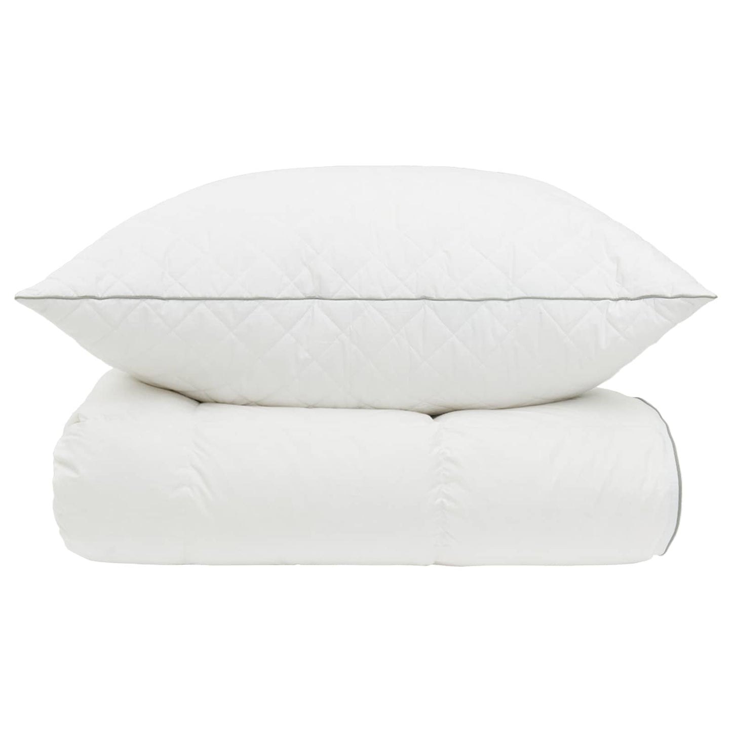 vidaXL 90% Goose Down Duvet Set FULDA 2 pcs 140 x 200 cm All Seasons