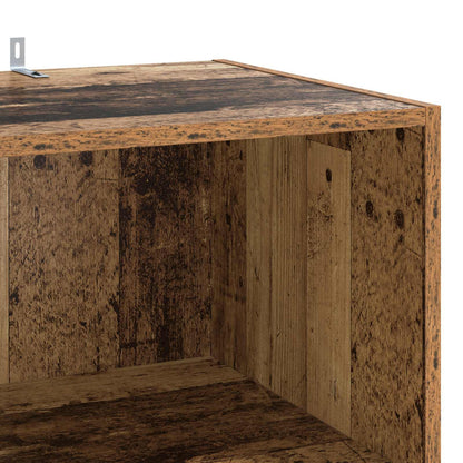 vidaXL Sideboard Oak Wood 45 x 41 x 185 cm Engineered Wood