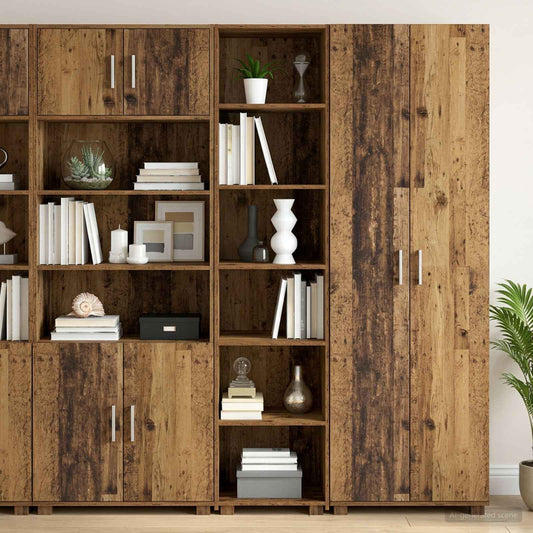 vidaXL Sideboard Old Wood 45 x 41 x 185 cm Engineered Wood
