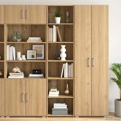 vidaXL Sideboard Artisan Oak 45 x 41 x 185 cm Engineered Wood
