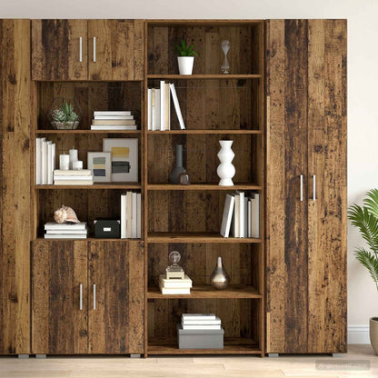 vidaXL Sideboard Oak Wood 70 x 41 x 185 cm Engineered Wood
