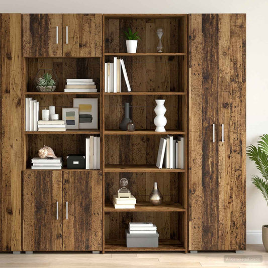 vidaXL Sideboard Old Wood 70 x 41 x 185 cm Engineered Wood