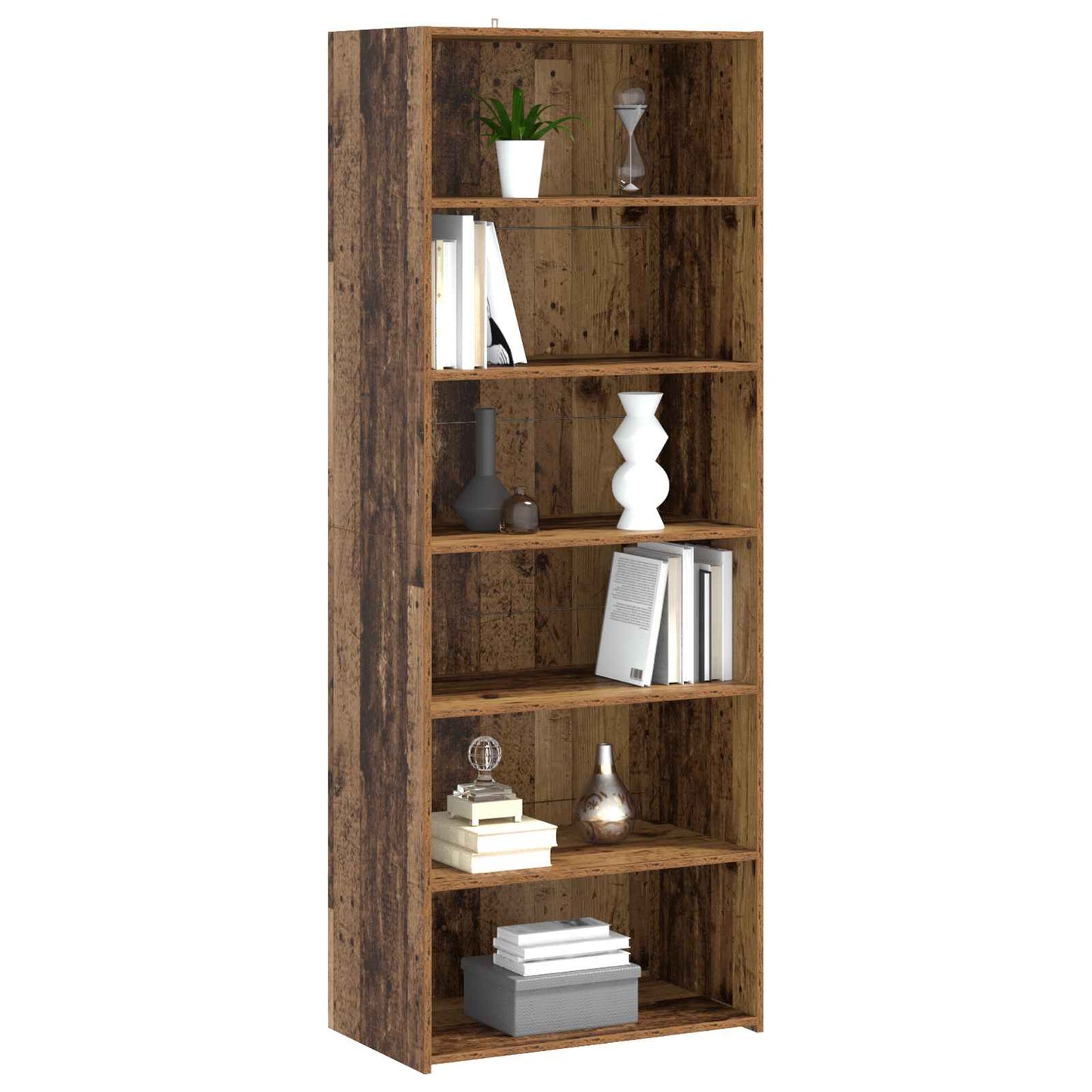 vidaXL Sideboard Oak Wood 70 x 41 x 185 cm Engineered Wood