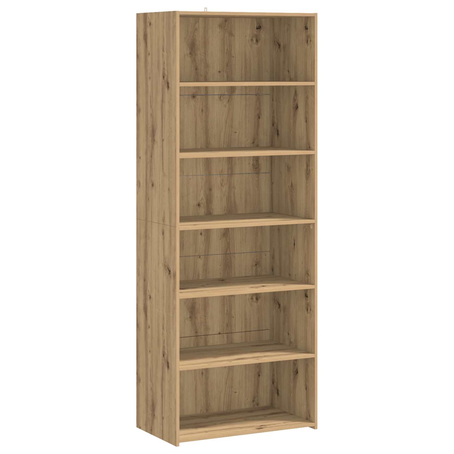 vidaXL Sideboard Artisan Oak 70 x 41 x 185 cm Engineered Wood