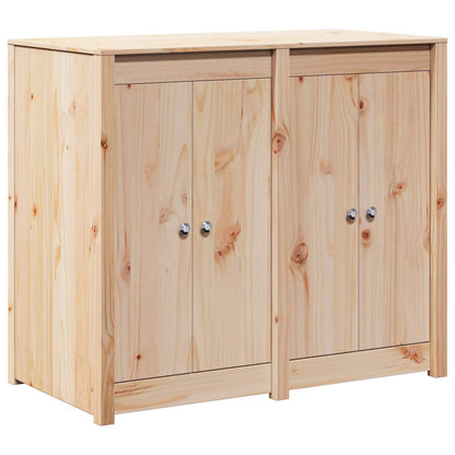 vidaXL Outdoor Kitchen Cabinet MEPPEL Natural Douglas 106 x 55 x 92 cm