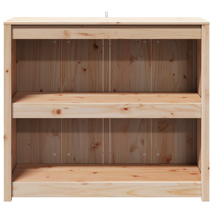 vidaXL Outdoor Kitchen Cabinet MEPPEL 4 pcs Natural Douglas