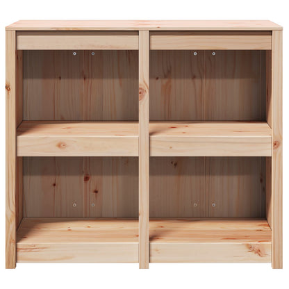 vidaXL Outdoor Kitchen Cabinet MEPPEL 4 pcs Natural Douglas