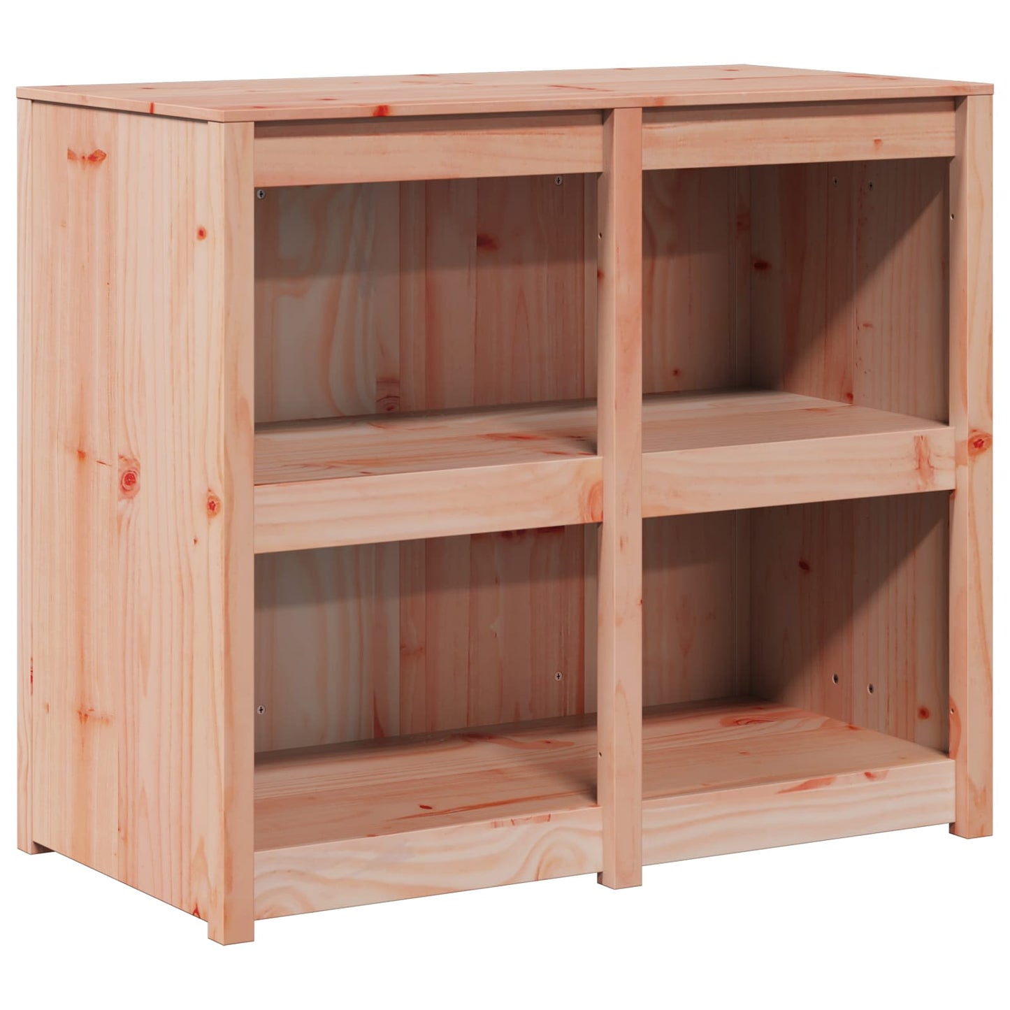 vidaXL Outdoor Kitchen Cabinet MEPPEL 4 pcs White Solid Pine Wood