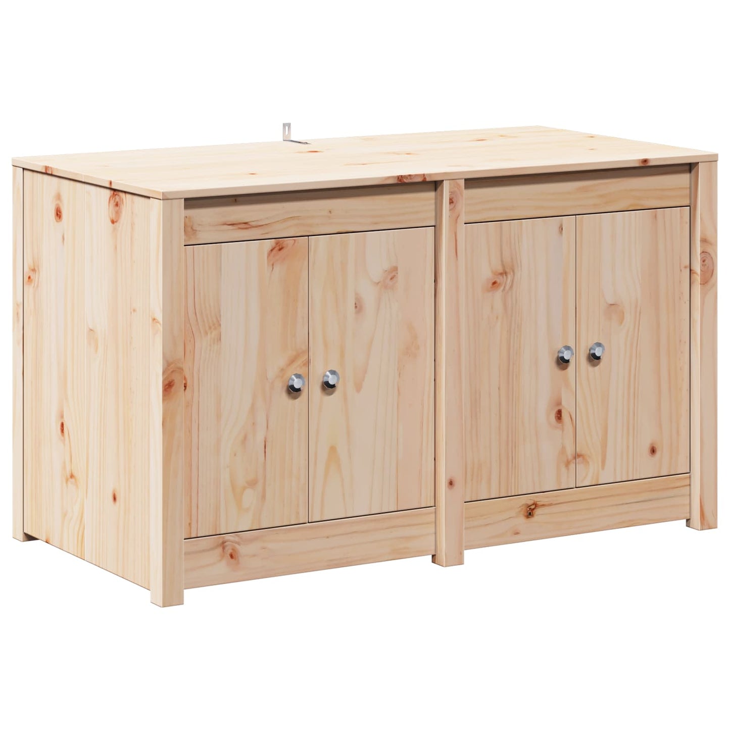 vidaXL Outdoor Kitchen Cabinet MEPPEL 3 pcs Natural Douglas