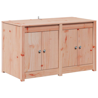 vidaXL Outdoor Kitchen Cabinet MEPPEL 3 pcs White Solid Pine Wood