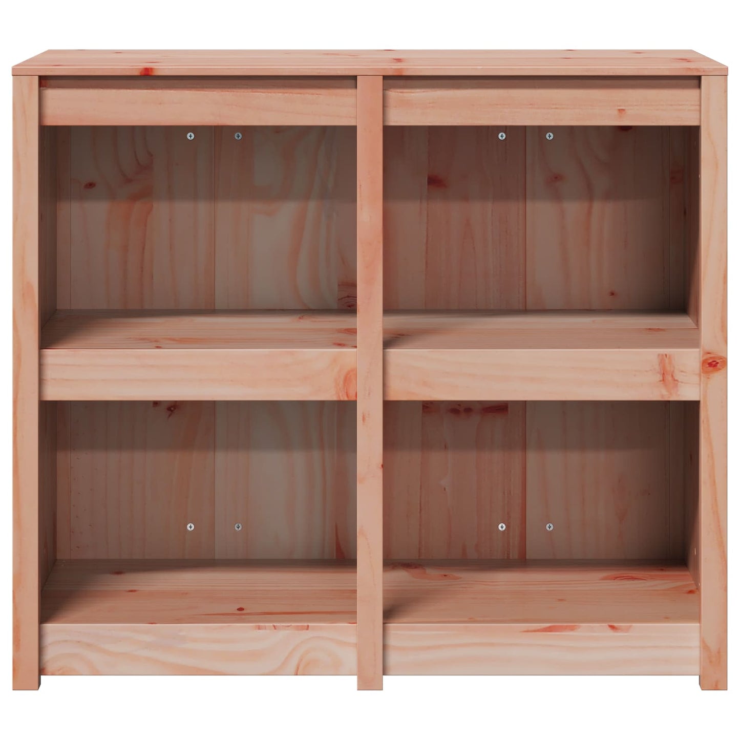 vidaXL Outdoor Kitchen Cabinet MEPPEL 3 pcs White Solid Pine Wood