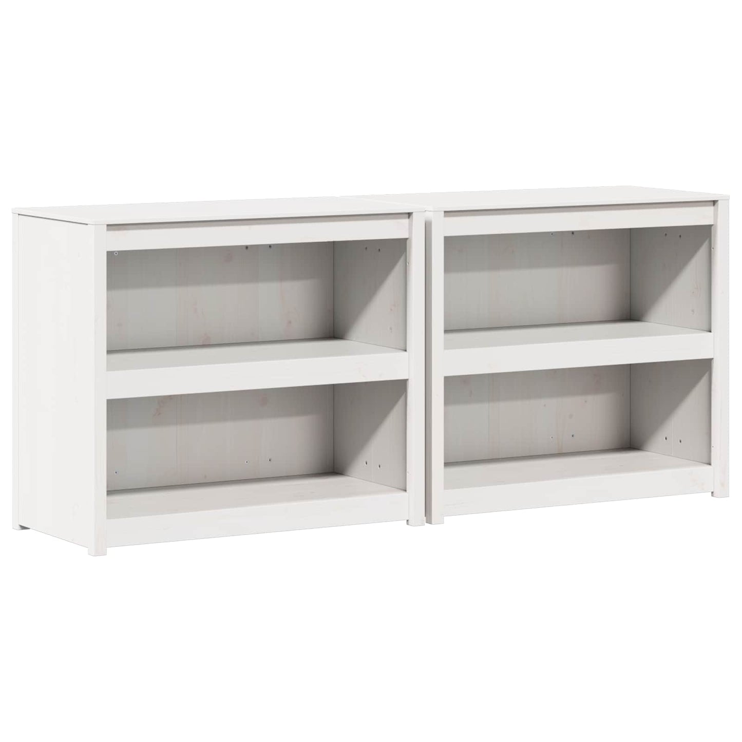 vidaXL Outdoor Kitchen Cabinet MEPPEL 2 pcs White 212 x 55 x 92 cm