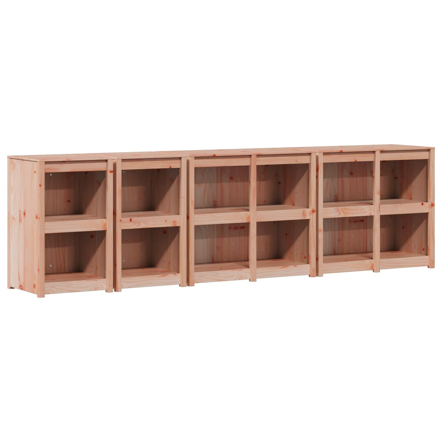vidaXL Outdoor Kitchen Cabinet MEPPEL 4 pcs Natural Douglas