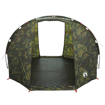 vidaXL Fishing Tent Quick Release -Person 5-Person Light Camouflage