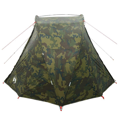 vidaXL Fishing Tent Quick Release -Person 5-Person Light Camouflage