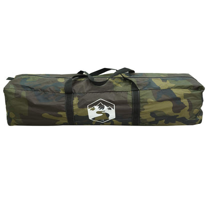 vidaXL Fishing Tent Quick Release 4-Person Light Camouflage