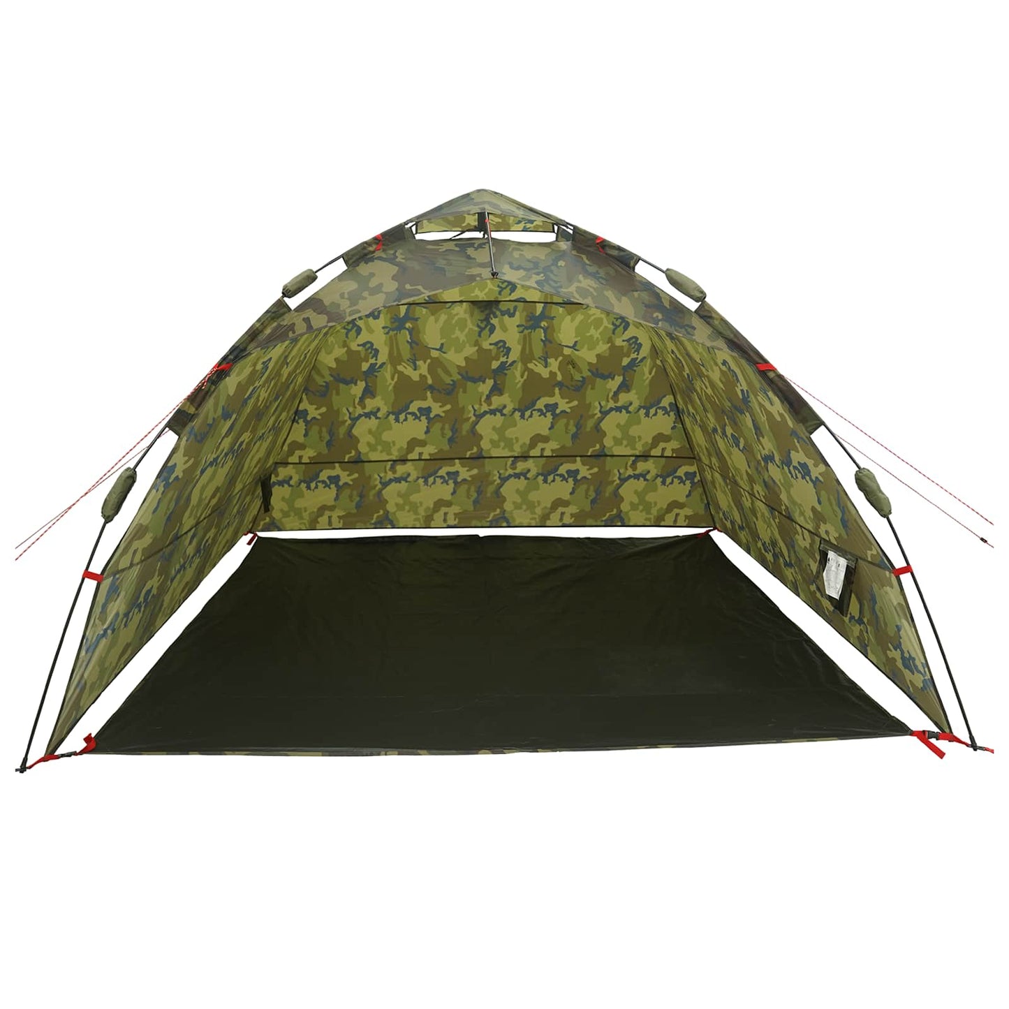 vidaXL Fishing Tent Quick Release 4-Person Light Camouflage