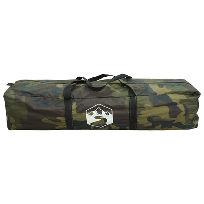 vidaXL Fishing Tent Quick Release -Person 4-Person Light Camouflage