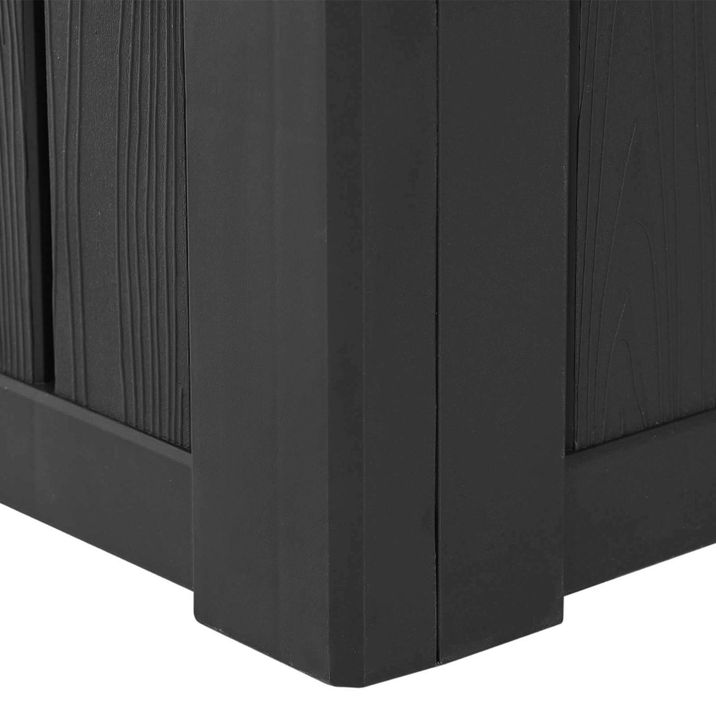 vidaXL Hot Tub Step with Storage 2-Step Black 93 x 57 x 35 cm PP