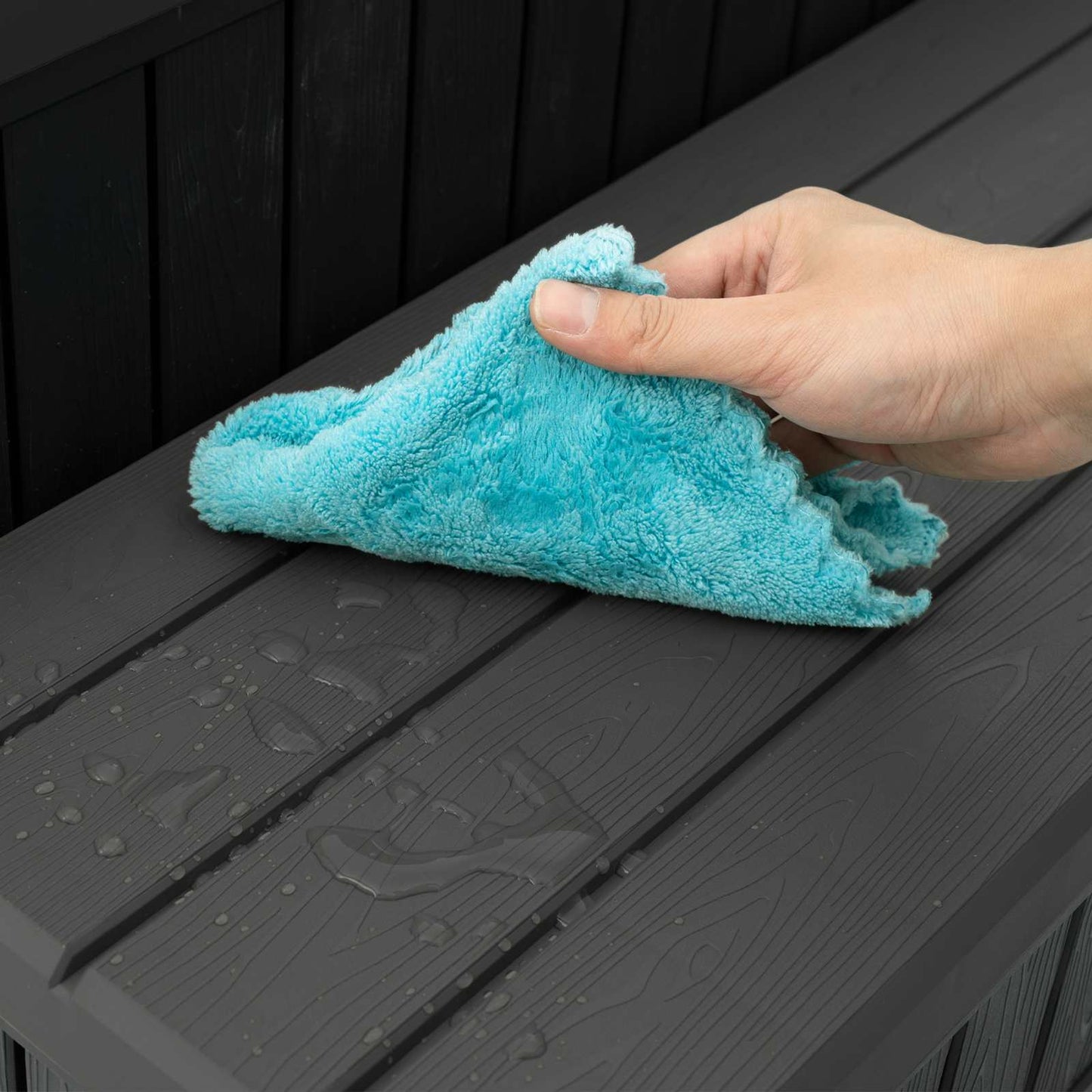 vidaXL Hot Tub Step with Storage 2-Step Black 93 x 57 x 35 cm PP
