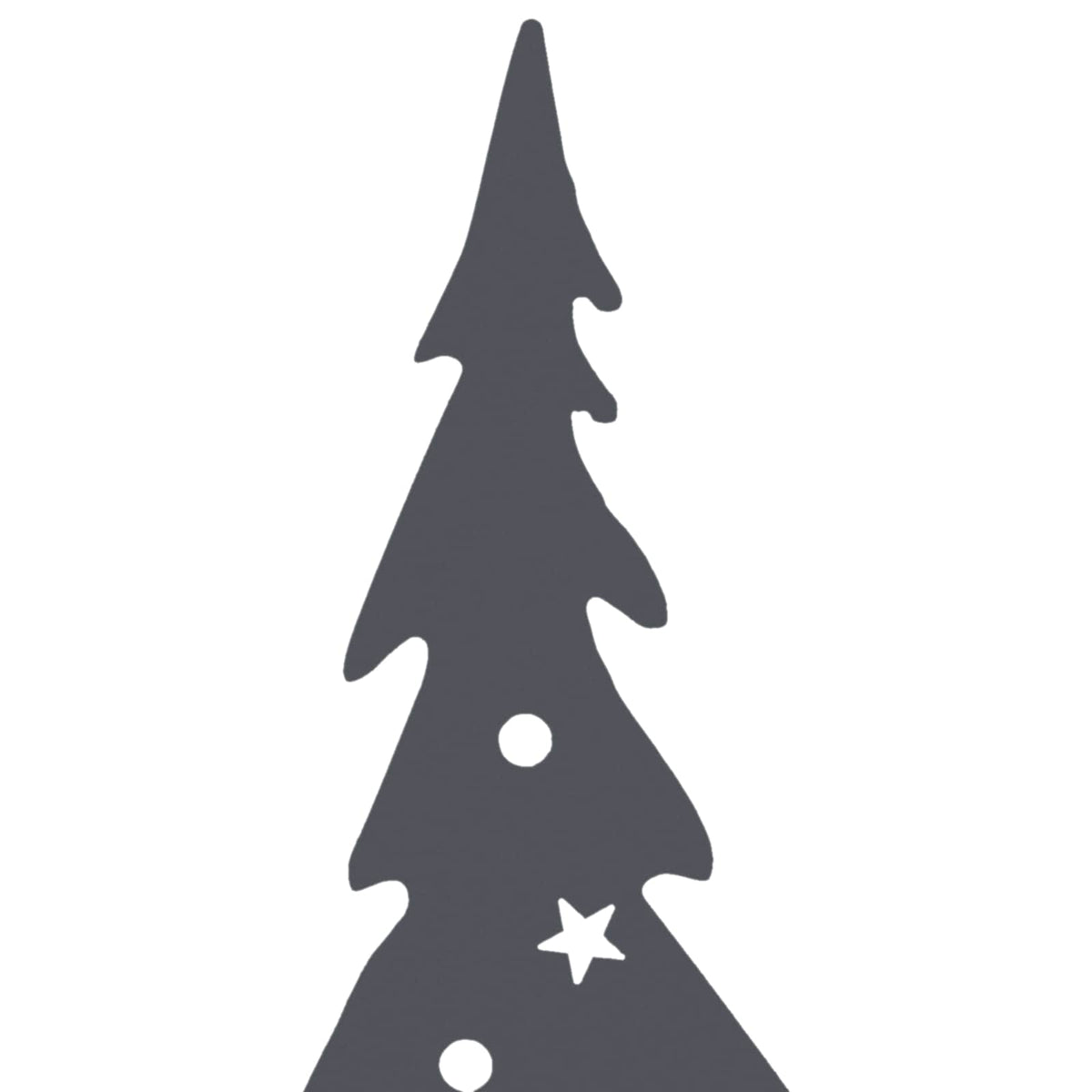 vidaXL Garden Stake 20 x 6 cm Steel Anthracite
