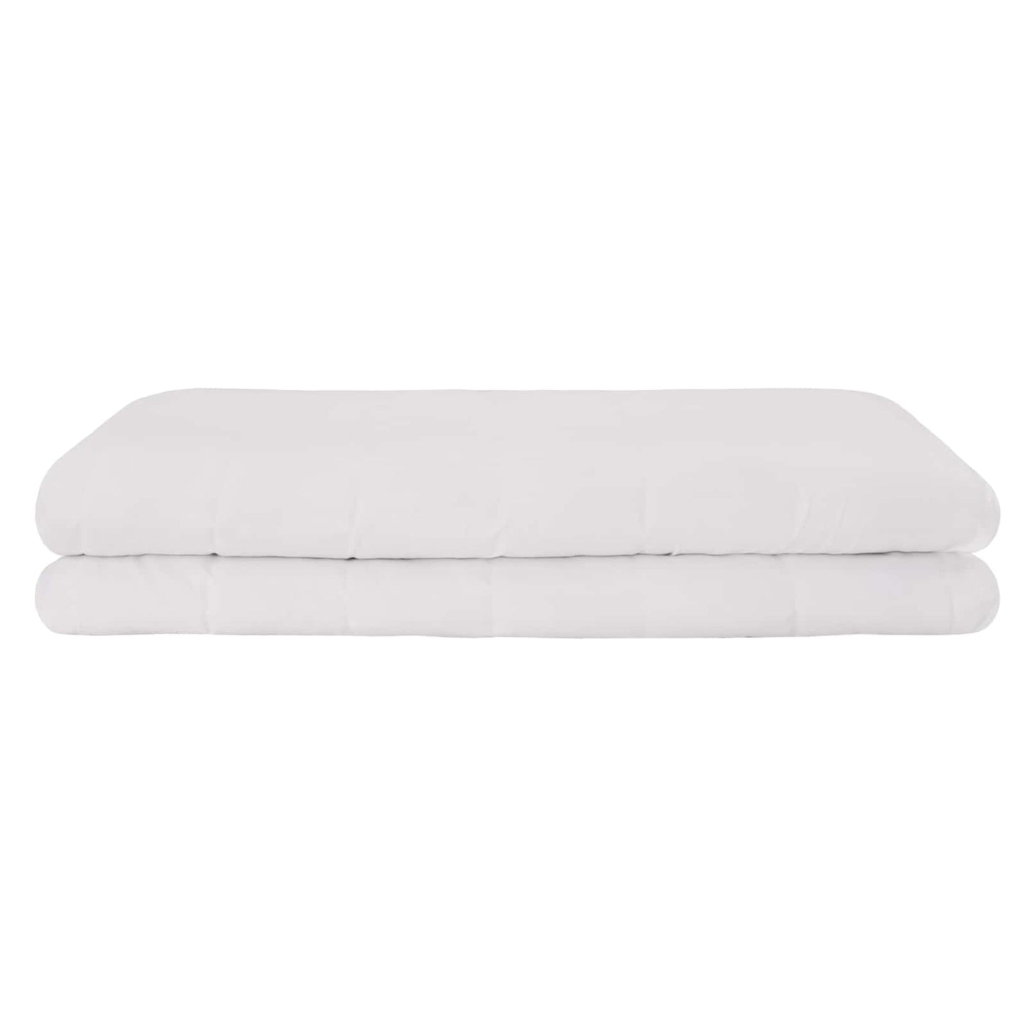 vidaXL Weighted Blanket White 200 x 230 cm 9 kg 100% Cotton 205T
