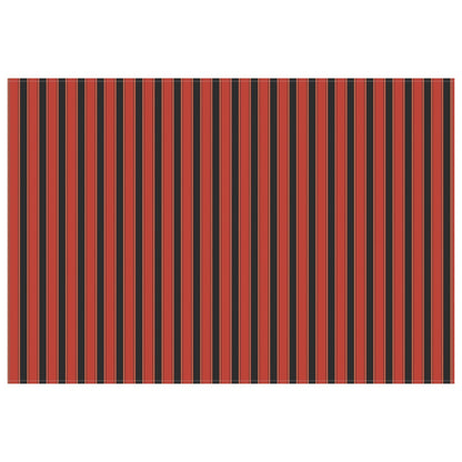 vidaXL Awning Replacement Fabric Orange and brown 600 x 350 cm