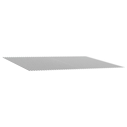 vidaXL Awning Replacement Fabric Anthracite and White 450 x 350 cm