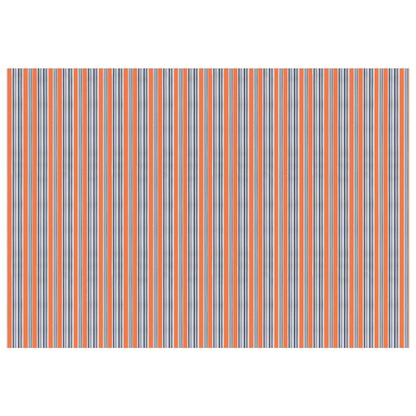 vidaXL Awning Replacement Fabric Blue and Orange 350 x 250 cm