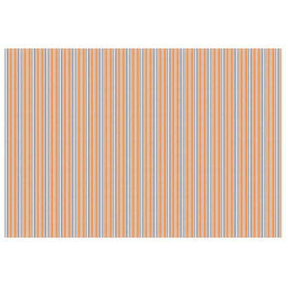 vidaXL Awning Replacement Fabric Blue and Orange 400 x 300 cm