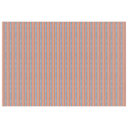 vidaXL Awning Replacement Fabric Blue and Orange 400 x 350 cm