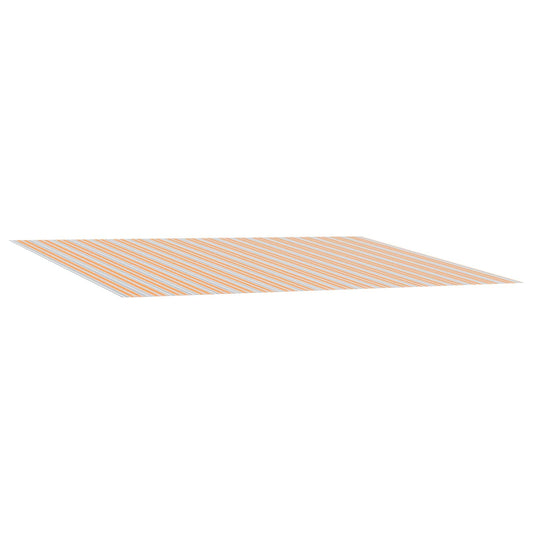 vidaXL Awning Replacement Fabric Blue and Orange 450 x 300 cm