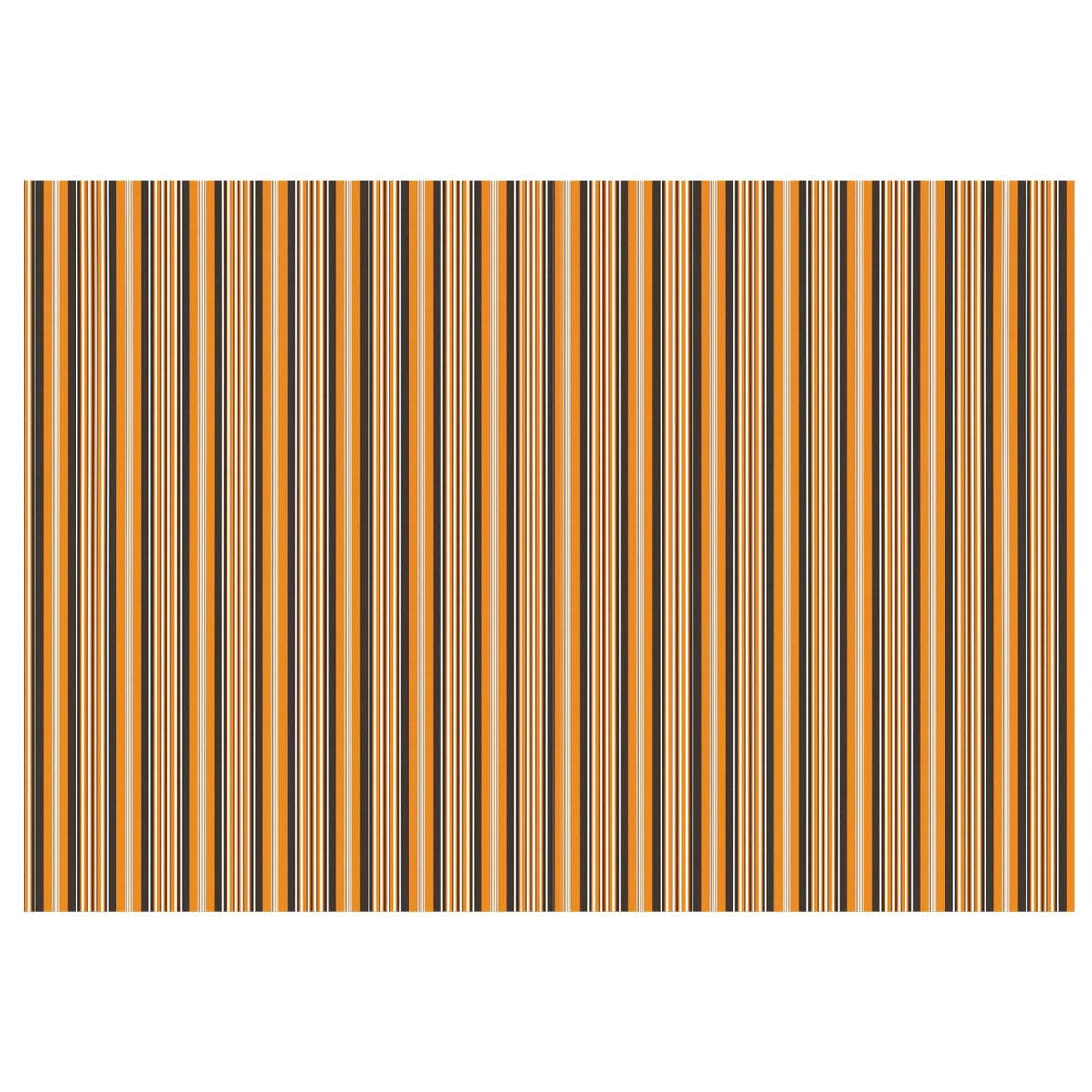 vidaXL Awning Replacement Fabric Orange and Black 250 x 200 cm