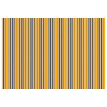 vidaXL Awning Replacement Fabric Orange and Black 450 x 300 cm