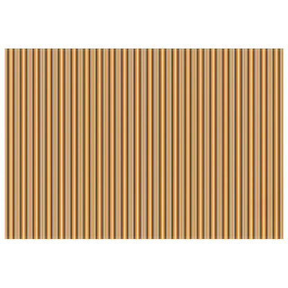 vidaXL Awning Replacement Fabric Orange and Black 500 x 300 cm