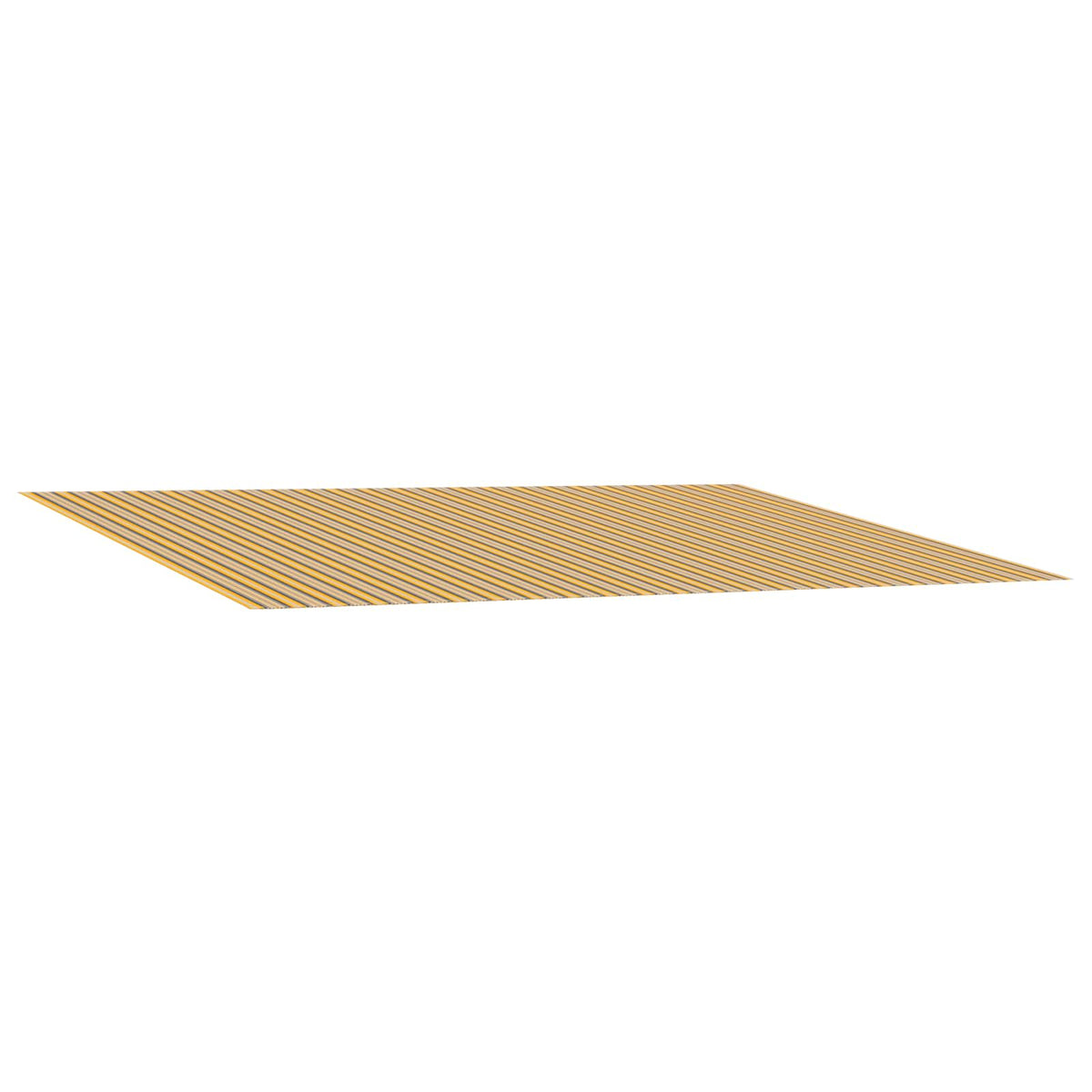 vidaXL Awning Replacement Fabric Orange and Black 600 x 350 cm