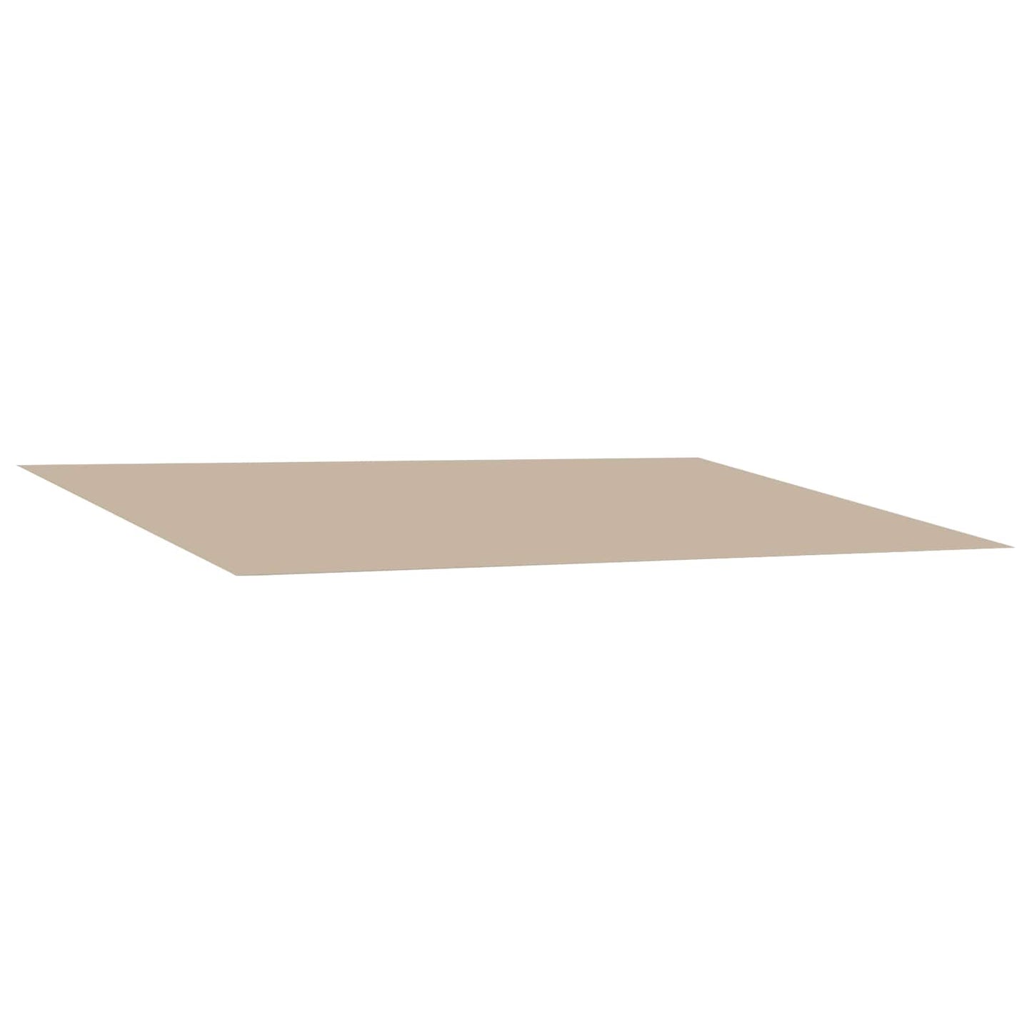 vidaXL Awning Replacement Fabric Beige 350 x 200 cm Polyester