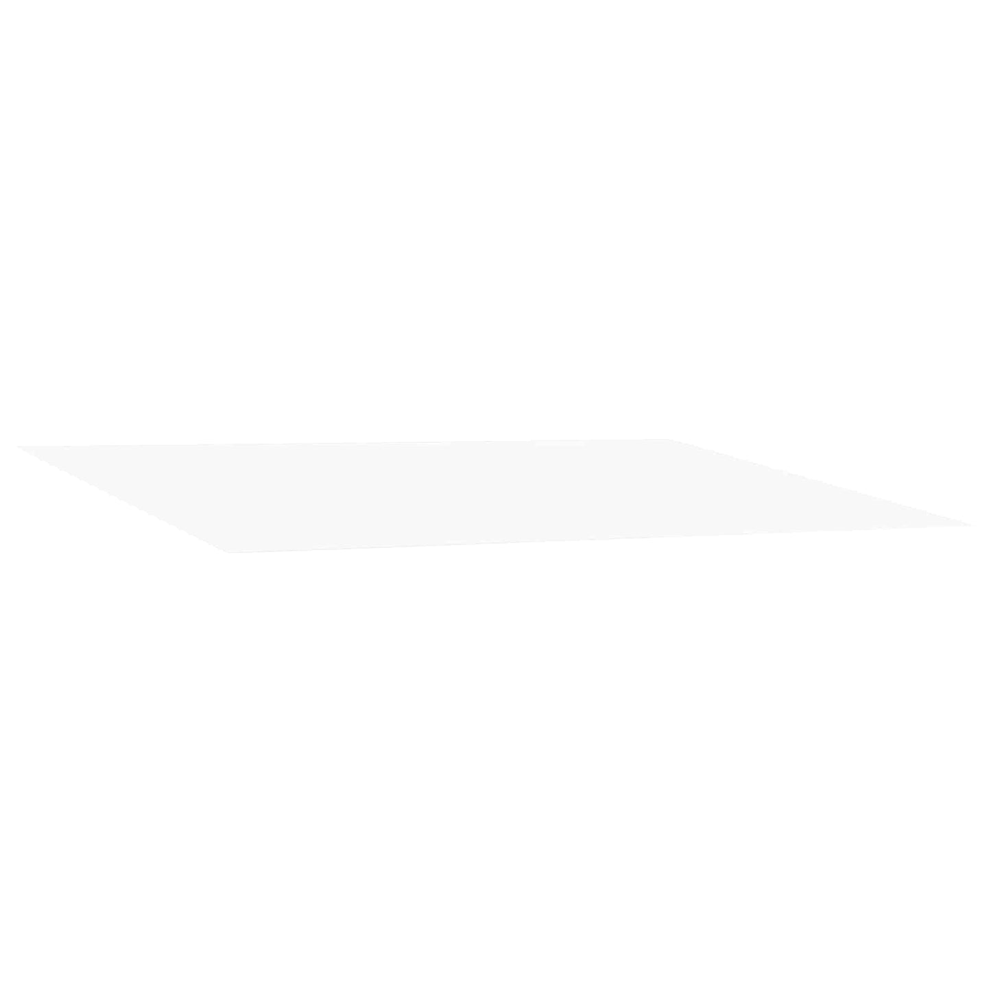 vidaXL Awning Replacement Fabric White 450 x 300 cm Polyester