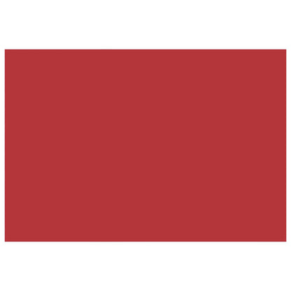 vidaXL Awning Replacement Fabric Red 300 x 250 cm Polyester