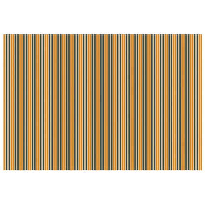 vidaXL Awning Replacement Fabric Green and Yellow 600 x 300 cm