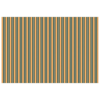 vidaXL Awning Replacement Fabric Green and Yellow 600 x 350 cm