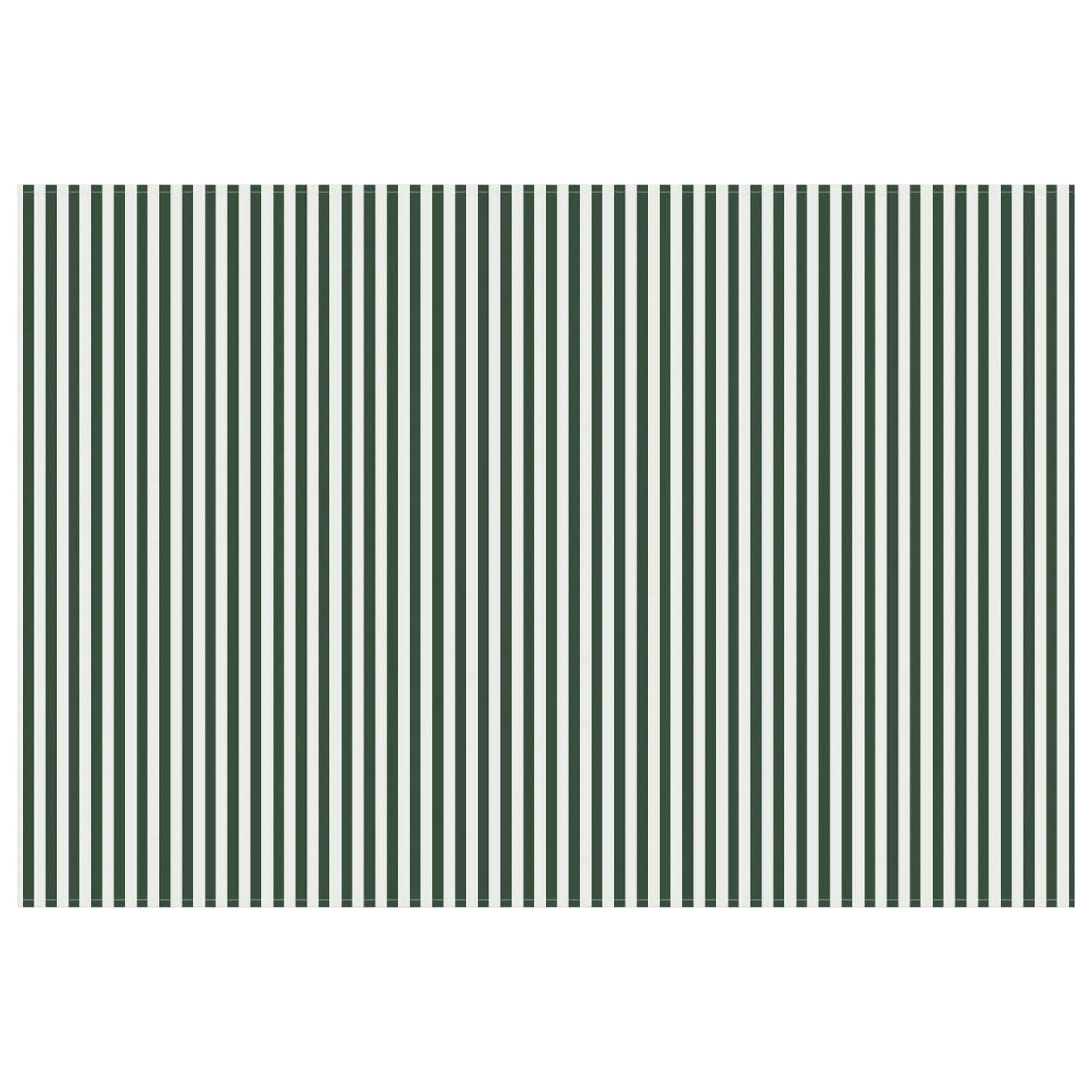 vidaXL Awning Replacement Fabric Green and White 300 x 250 cm